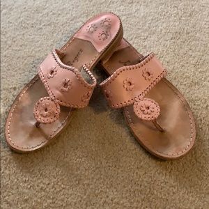 Pink Jack Rogers